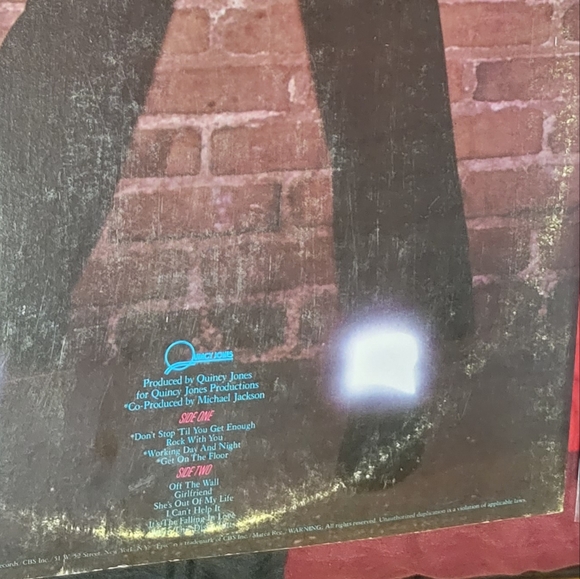 MICHAEL JACKSON AUTOGRAPHED VINYL - Picture 5 of 6